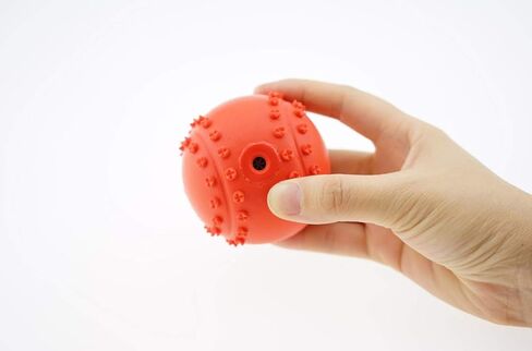 Dog Squeaky Toys, Non-Toxic Rubber Dog Play Balls Interactive and Training Dog Chew Toy for Puppy Small Medium Pet Dogs (5.5cm/2.16in Pack of 4) in Saudi Arabia