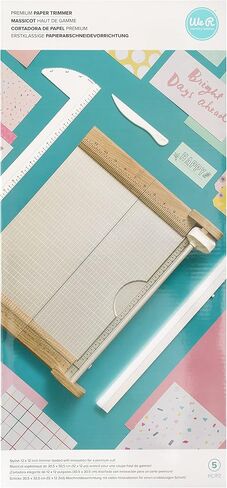 We R Memory Keepers 12x12 in Premium Paper Trimmer, Light Bar, Magnetic Edge, Alignment Guide, Compact Storage and Portability, Scrapbooking, Journaling, Cardmaking, Printmaking, and More in Kuwait