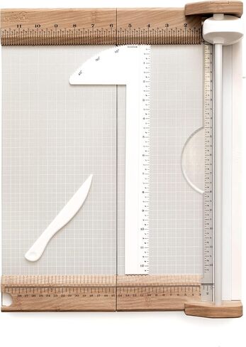 We R Memory Keepers 12x12 in Premium Paper Trimmer, Light Bar, Magnetic Edge, Alignment Guide, Compact Storage and Portability, Scrapbooking, Journaling, Cardmaking, Printmaking, and More in Kuwait