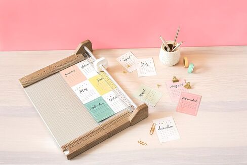 We R Memory Keepers 12x12 in Premium Paper Trimmer, Light Bar, Magnetic Edge, Alignment Guide, Compact Storage and Portability, Scrapbooking, Journaling, Cardmaking, Printmaking, and More in Kuwait