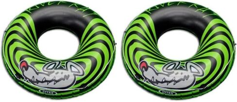 INTEX 68209EP Inflatable River Rat Tube:, 2 Air Chambers, All-Around Grab Line, 48in Diameter, 220lb Weight Capacity in Kuwait