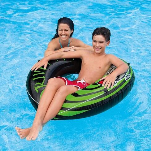 INTEX 68209EP Inflatable River Rat Tube:, 2 Air Chambers, All-Around Grab Line, 48in Diameter, 220lb Weight Capacity in Kuwait