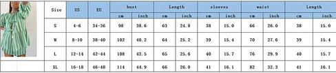 Yuemengxuan Women Striped Lounge Sets 2 Piece Casual Pajamas Set Short Puff Sleeve Tie front Shirt Striped Bottom Shorts Set (Green, L), Large in Saudi Arabia