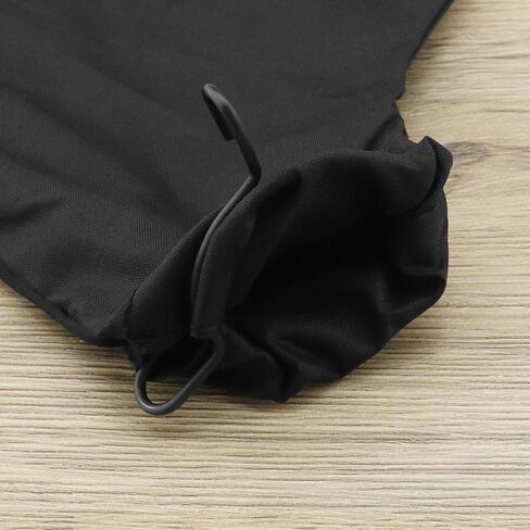 The Lord of the Tools 2PCS Dust Bag for 255 Model Mitre Saw Anti-Dust Cover Bag with Zipper & Wire Stand for Easy Disposal of Dust Inside 22x15.5cm Black in Saudi Arabia