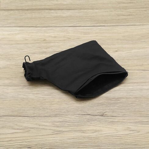The Lord of the Tools 2PCS Dust Bag for 255 Model Mitre Saw Anti-Dust Cover Bag with Zipper & Wire Stand for Easy Disposal of Dust Inside 22x15.5cm Black in Saudi Arabia