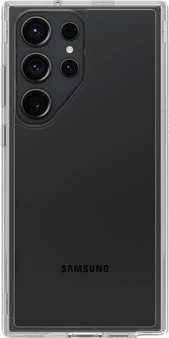 OtterBox Galaxy S23 Ultra Symmetry Series Case - DONT EVEN CHAI GREY (Beige), ultra-sleek, wireless charging compatible, raised edges protect camera & screen in Saudi Arabia
