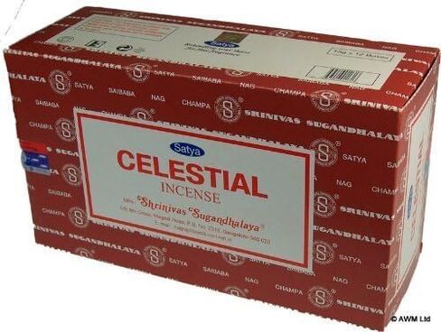 Satya Nag Champa Celestial Incense Sticks - Box 12 Packs in Saudi Arabia