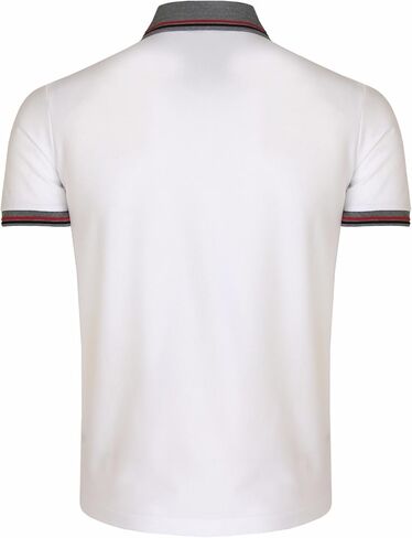 Men's Polo Shirt Short Sleeve Collar Sleeves Point Athletic Polo Shirt in Saudi Arabia