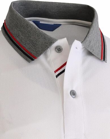 Men's Polo Shirt Short Sleeve Collar Sleeves Point Athletic Polo Shirt in Saudi Arabia