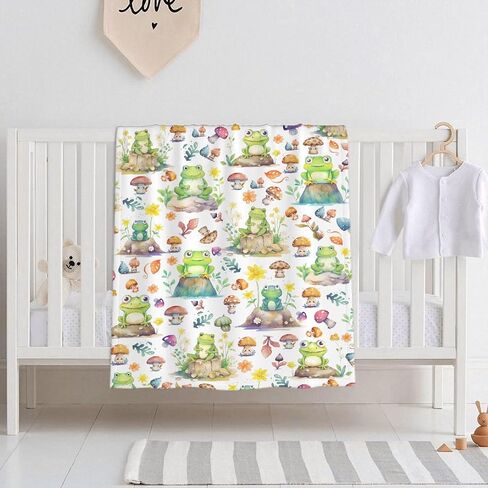 Axolotls Wave Baby Blanket Gifts Super Soft Swaddle Newborn Cozy Baby Receiving Blanket Stroller Throw Blanket for Crib 40x30 for Baby/Puppy in Saudi Arabia