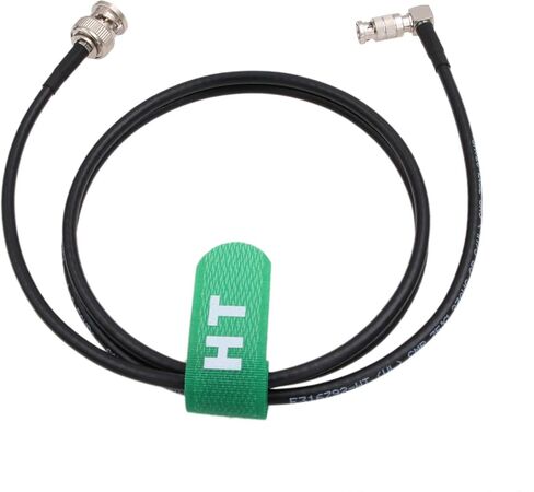 كابل فيديو 6G SDI HD Micro BNC إلى أنثى BNC محول لشاشة Blackmagic Video Assist 4K 5 بوصة، زاوية قائمة عالية الكثافة 15 سم in Kuwait