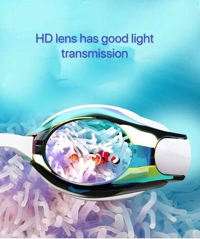 Swim Goggles, Anti Fog&UV Swimming Goggles for Audlt, No Leaking Swim Glasses for Men Women Youth in Saudi Arabia
