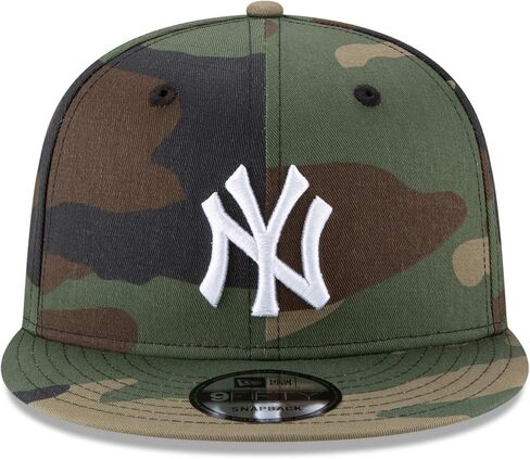 New Era MLB 9FIFTY Camo Adjustable Snapback Hat Cap One Size Fits All (New York Yankees Camo) in Saudi Arabia