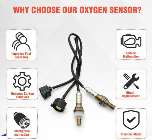 O2 Oxygen Sensor SG1849 set of 2 Compatible with Dodge Dakota Durango Ram Jeep Grand Cherokee Mitsubishi Raider in Saudi Arabia