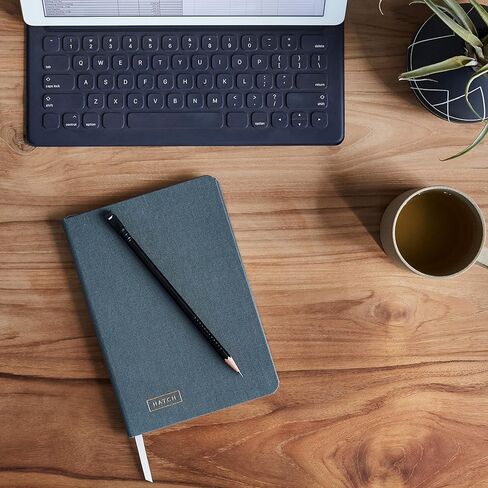 Hatch Idea Notebook - Idea Journal, Brainstorming Notebook & Project Planner for Entrepreneurs, Project Management, & Business Owners - Midnight Blue- 160 Pages, 5.75 x 8.25" in Kuwait