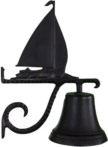 Montague Metal Products جرس مصبوب مع مركب شراعي أسود in Kuwait