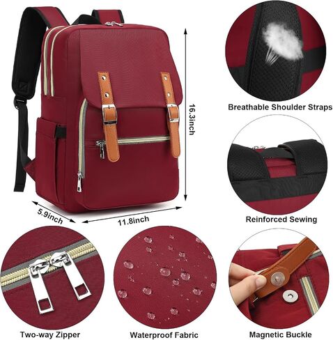 Cow Print Sunflower Laptop Backpack for Women Girls School Work Business Travel Computer Backpacks College Bookbag Fit 15.6 Inch Notebook in Saudi Arabia