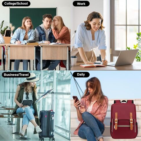 Cow Print Sunflower Laptop Backpack for Women Girls School Work Business Travel Computer Backpacks College Bookbag Fit 15.6 Inch Notebook in Saudi Arabia