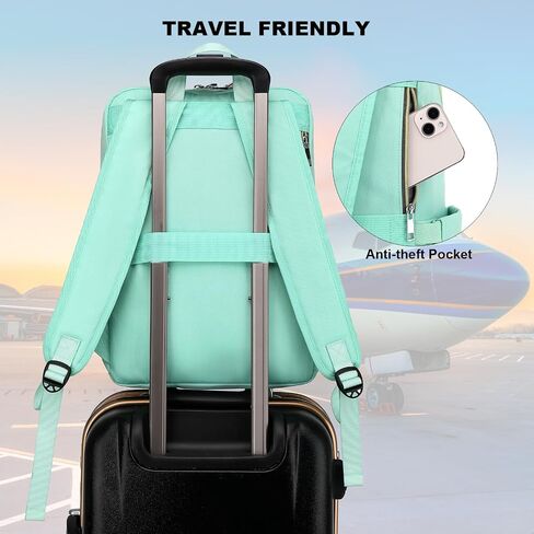 Cow Print Sunflower Laptop Backpack for Women Girls School Work Business Travel Computer Backpacks College Bookbag Fit 15.6 Inch Notebook in Saudi Arabia