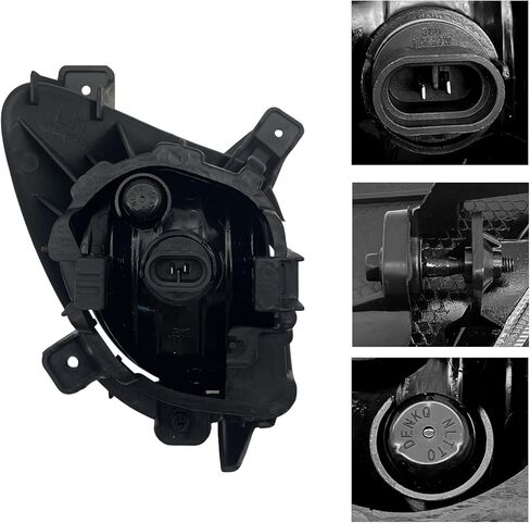 ضوء الضباب متوافق مع 2010 2011 2012 2013 2014 2015 Hyundai TUCSON IX35، زوج من مصابيح الضباب مع عدسة واضحة وتسخير الأسلاك in Kuwait