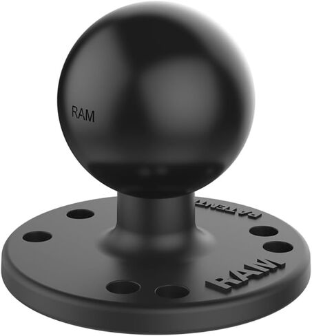 لوحة مستديرة مثبتة على ذاكرة الوصول العشوائي مع كرة RAM-202U مع كرة مقاس C مقاس 1.5 بوصة in Kuwait