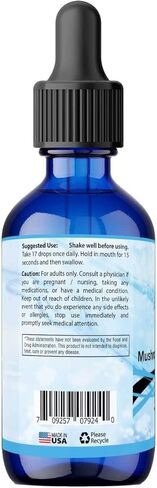 مستخلص فطر ذيل الديك الرومي Absonutrix 590 مجم، سائل 4 أونصة، 200 حصة، صنع في الولايات المتحدة الأمريكية، سريع الامتصاص، مكونات فعالة عالية الجودة، تم اختباره من قبل طرف ثالث، غير معدّل وراثيًا، معتمد من GMP in Kuwait