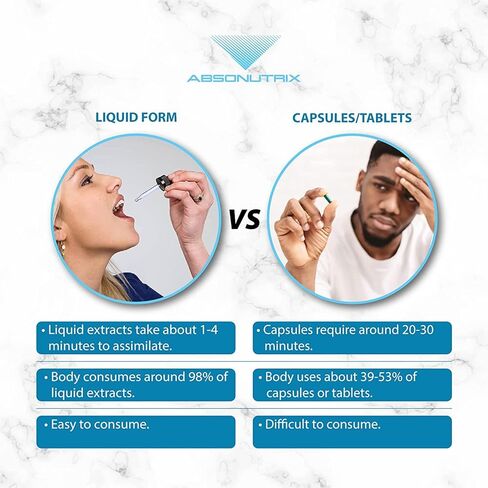 مستخلص فطر ذيل الديك الرومي Absonutrix 590 مجم، سائل 4 أونصة، 200 حصة، صنع في الولايات المتحدة الأمريكية، سريع الامتصاص، مكونات فعالة عالية الجودة، تم اختباره من قبل طرف ثالث، غير معدّل وراثيًا، معتمد من GMP in Kuwait