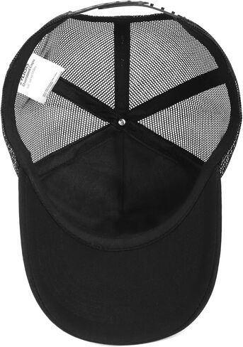 Zylioo XXL قبعات سائقي الشاحنات الأمامية من الفوم كبيرة الحجم، 5 ألواح عالية التاج شبكية من الخلف، قبعة صيفية قابلة للتعديل in Kuwait