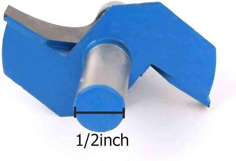 1/2 بوصة عرقوب 2 بوصة نصف قطر 2 مزامير زاوية تقريب فوق أداة بت التوجيه بطول 78 مم in Kuwait