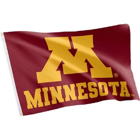 Desert Cactus University of Minnesota Flag Golden Gophers Flag Banners 100% Polyester Indoor Outdoor 3x5 feet Flags (Style A)