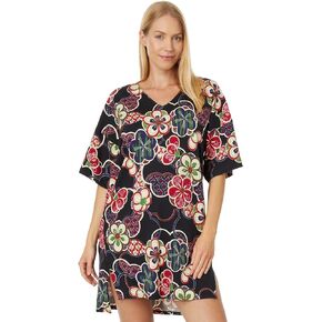 Natori Kimono Cotton Knit Sleepshirt