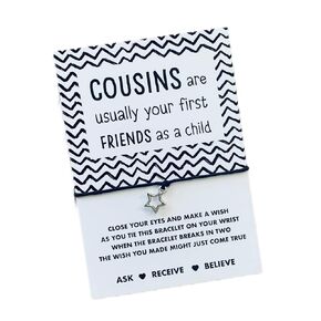Gift for Cousin | Cousin wish bracelet | Cousin gift | Cousin birthday present