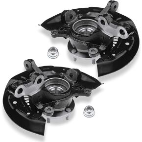A-Premium 2x Front Steering Knuckle & Wheel Bearing Hub Assembly Compatible with Toyota Sienna 2011-2017, Replace # 432110E010, 4350208030, 9036945006, 90369A0002
