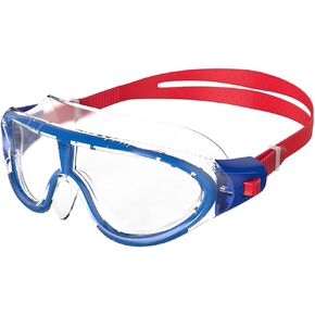 Speedo Kids' Biofuse Rift Junior Goggles, Lava Red/Beautiful Blue/Clear, One Size,£7.53