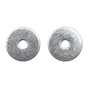 #6 ID x 5/8 OD Stainless Steel Fender Washer Large OD Flat Washers 18-8 SS (100 Pieces)