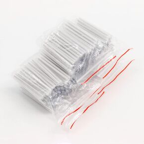 500pcs Fiber Splice Sleeves（3.2mm diam, 60mm Length） Fusion Fiber Heat Shrinks Tubing Premium Fiber Optic Fusion Splice Sleeves Clear PE Optical Fiber Fusion Pipe hot melt Protection Tubes