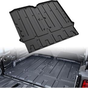 SAUTVS TPE Bed Mat Liners for Honda Pioneer 700-4 2014-2024, UTV Rubber Rear Cargo Bed Mat All Weather Protection Slush Liner for Honda Pioneer 700 4P 2014-2024 Accessories, Replace# 0SP42-HL3-201