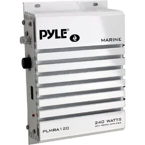 Pyle PLMRA120 Hydra Series Waterproof 240-Watt 2-Channel Marine Class AB Amp