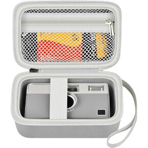 Digital Camera Case Compatible with KODAK EKTAR H35 H35N Half Frame Film Camera, Storage Holder Organizer for Kodak Ultra F9 M35 M38 Paper Shoot Camera, Film Rolls (Box Only) - Dark Green