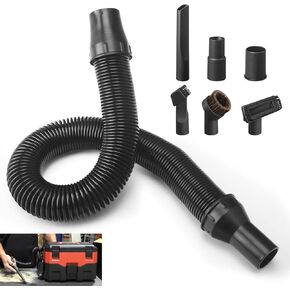 14-37-0160 Vac Hose Accessories/Hose Adapter Kit Compatible with Milwaukee 0880-20 18V 2 Gallon Wet/Dry Vacuum, Replace older 0880-20 (Note: Outside storage Vaccum Cleaner)
