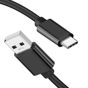 5feet USB C Handheld Mini Fan Charger Cable for JISULIFE Fan, WiHoo Fan, CIVPOWER Neck Fan, HomeLifairy Fan, FrSara Fan, Bladeless Fan, Replacement Personal Portable Fan Type-C Charging Power Cord