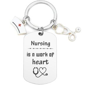 Nurse Gifts, Nurse Keychain, Nurse Appreciation Gifts Nursing Birthday Gifts Thanksgiving Gifts Nurse Week Gifts