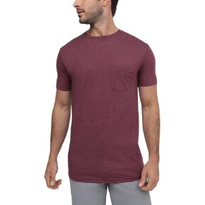 INTO THE AM Pocket T Shirts for Men S - 4XL Soft Fitted Short Sleeve Mens Pocket Tee Shirts
