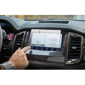 Screen Protector Compatible With 2019-2023 Ford Ranger Sync3 Touch Screen,Anti Glare Scratch,Shock Resistant,Flyingchan,Navigation Accessories