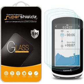 Supershieldz (3 Pack) Designed for Garmin Edge 1030 / Edge 1030 Plus Tempered Glass Screen Protector, Anti Scratch, Bubble Free