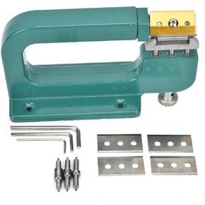 Leather Craft Skiving Tool Aluminum Leather Splitter Paring Peeler Machine