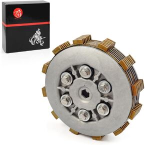 Clutch Friction Plates Center Inner Hub & Outer Pressure Plate Kit & Heavy Duty Springs For YAMAHA Banshee 350 YFZ 350 1987-2006