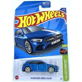 Hot Wheels 2022 - '19 Mercedes-Benz A-Class - 18/250 [Blue] - HW Hatchbacks 2/5