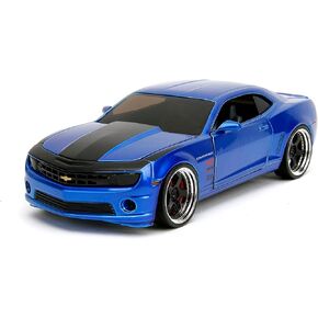 Big Time Muscle 1:24 2010 Chevy Camaro Die-Cast Car, Toys for Kids and Adults(Candy Blue)