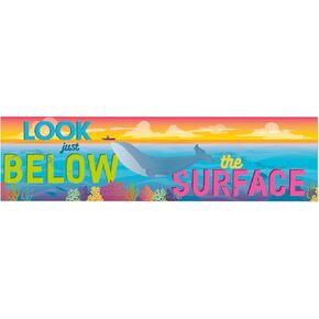 Eureka Dr. Seuss 'Oh The Places You'll Go' Back to School Poster Classroom Supplies - Horizontal Banner 45'' x 12''